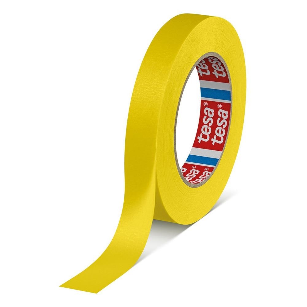 FITA CREPE AMARELA MASKING GENERAL 18MM X 40M TESA - UND