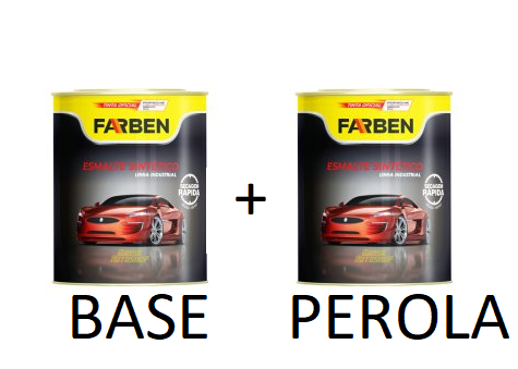 KIT TRICOAT CRYSTAL WHITE  BASE+EFEITO COD. 070 TOYOTA FARBEN - UND