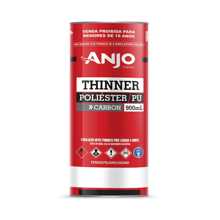 THINNER PU CARBON TH5003 900 ML ANJO - UND