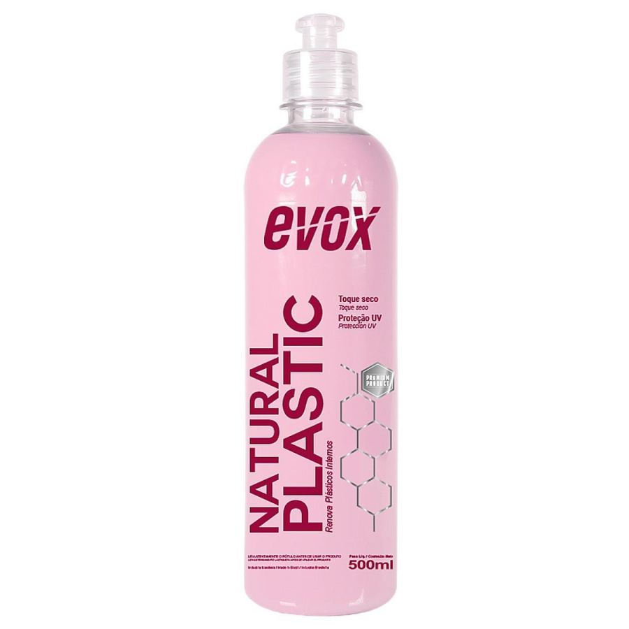 NATURAL PLASTIC 500ML EVOX - UND