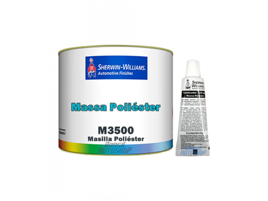 MASSA POLIESTER M3500 1.5 KG COMP A+B SHERWIN WILLIAMS - UND