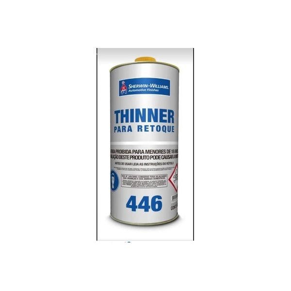 THINNER PARA RETOQUE/ESFUMADO 446 900ML SHERWIN WILLIAMS - UND