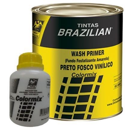 KIT PRETO FOSCO VINILICO A+B (600ML+300ML) BRAZILIAN - UND