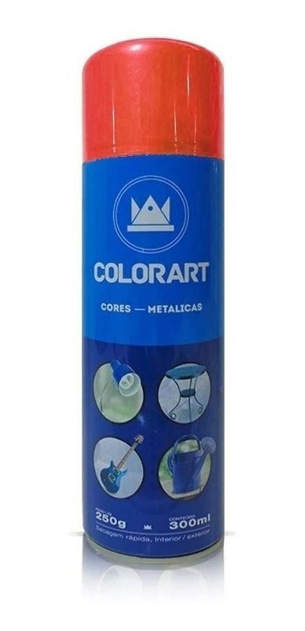 SPRAY VERMELHO METALICO COLORART - UND