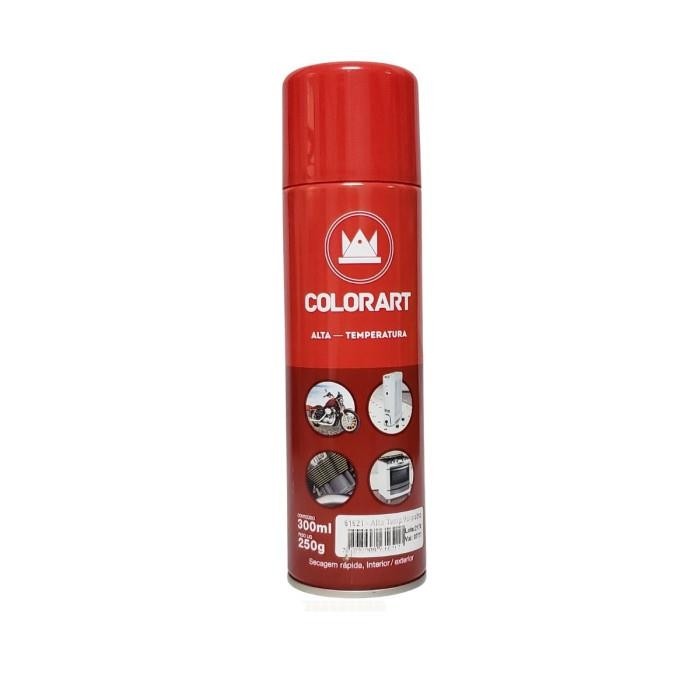 SPRAY VERMELHO ALTA TEMPERATURA COLORART - UND