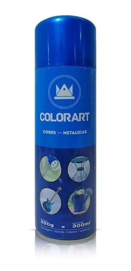 SPRAY AZUL METALICO COLORART - UND
