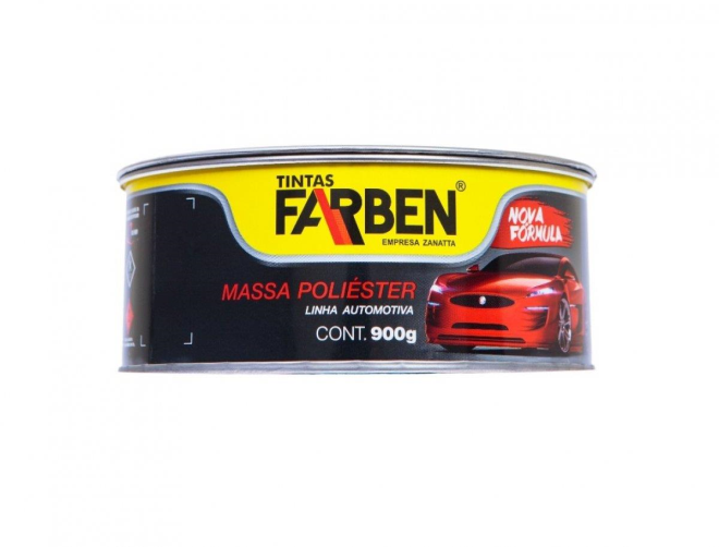 MASSA POLIESTER 900G FARBEN - UND