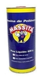 RESINA POLIESTER P/ LAMINACAO 800 G MASSITA - PCT