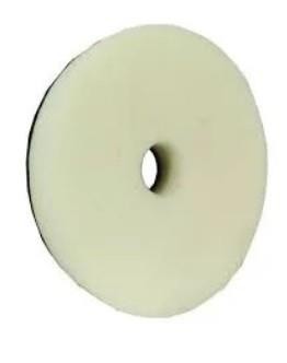 BOINA DETAILLER CORTE BRANCA VELCRO 6" - UND