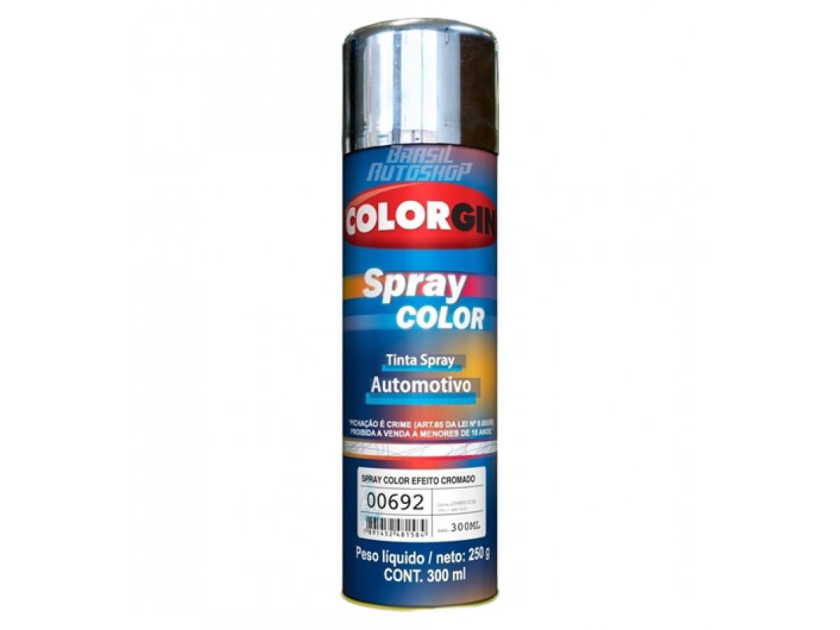 SPRAY CROMADO TRADICIONAL COLORGIN - UND