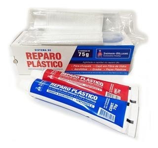 VEDA CHOQUE - REPARO RAPIDO PECAS PLASTICAS COMP A+B (75G+75G) SHERWIN WILLIAMS - UND