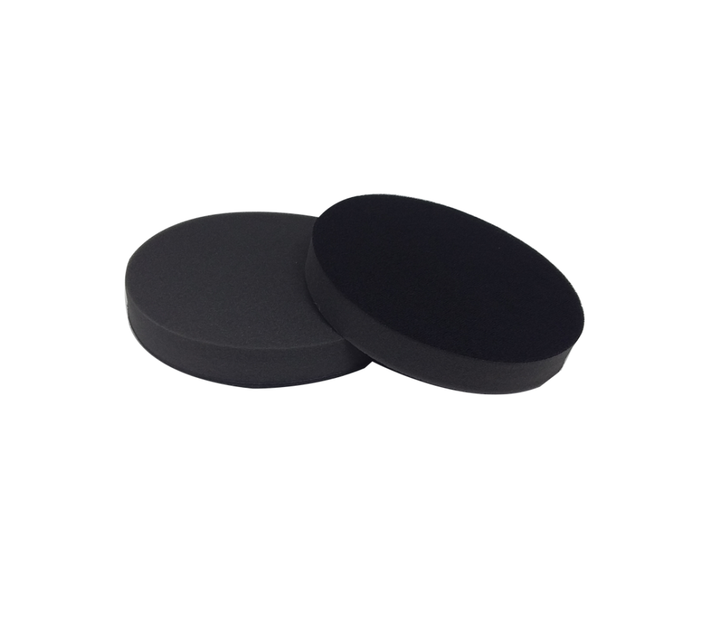 BOINA DETAILLER CHANFRADA PRETA VELCRO 5" - UND