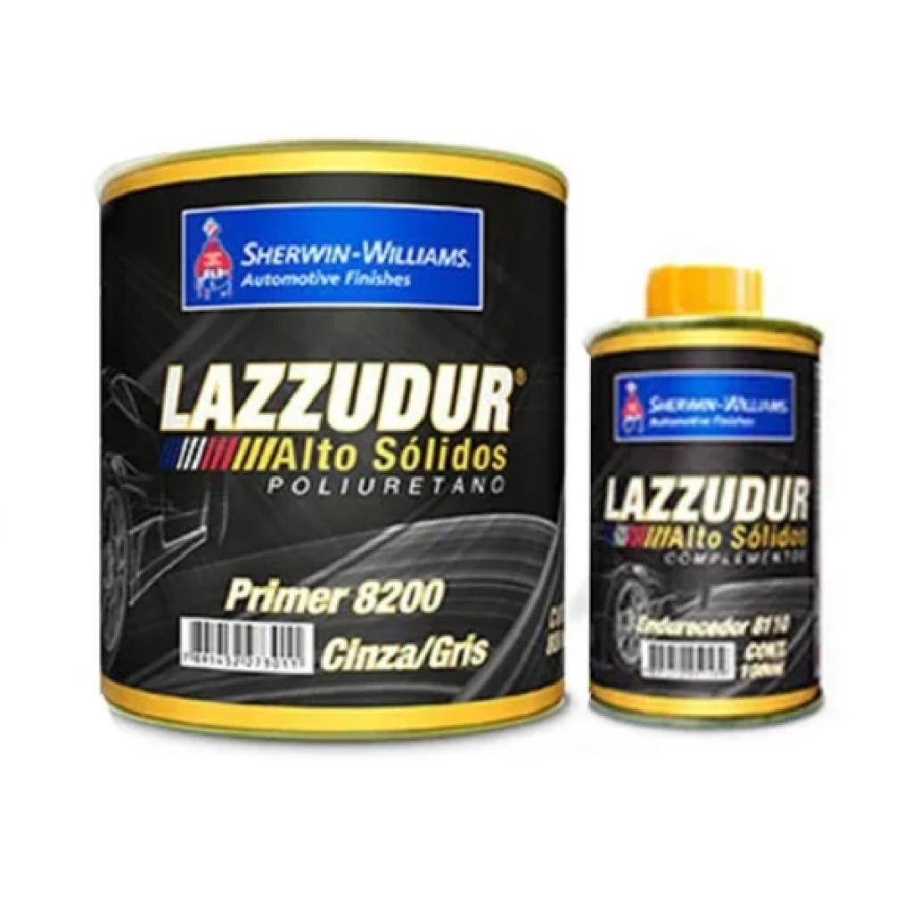 KIT PRIMER PU 8200 CINZA (800ML+100ML) SHERWIN WILLIAMS - UND