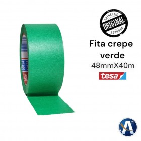 FITA CREPE VERDE 48MM X 40M - TESA 2023/19890-3 - UND