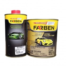 KIT VERNIZ ALTOS SOLIDOS FARBEN (900ML+450ML) - UND