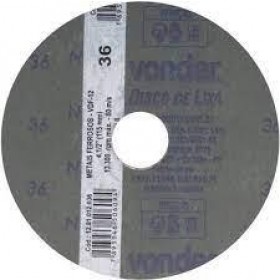 DISCO LIXA 7" G. 36 VDF-12 METAL VONDER - UND