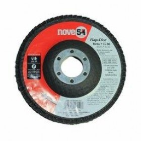 FLAP DISC CONICO 4.1/2" G 80 (C.FIBRA)954 - UND