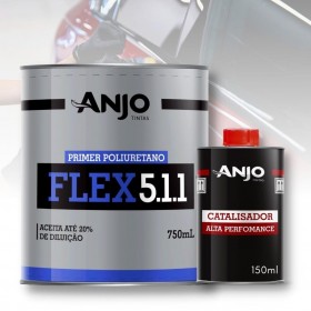 KIT PRIMER PU HS FLEX 5.1.1 (750ML +150ML) ANJO - UND
