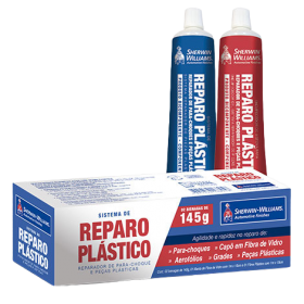 VEDA CHOQUE - REPARO RAPIDO PECAS PLASTICAS COMP A+B 145G+145G SHERWIN WILLIAMS - UND