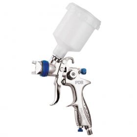 PISTOLA PINTURA GRAV. HVLP BICO 0,8MM 125ML PRO-535 PDR - UND