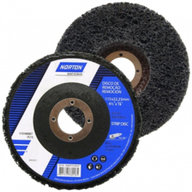 DISCO STRIP DISC 115,0X22MM PRETO NORTON - UND