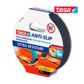 FITA ANTIDERRAPANTE 25MM X 5M PRETA TESA - UND