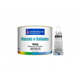 MASSA POLIESTER P/ PLASTICO M500 400G G COMP A+B SHERWIN WILLIAMS - UND