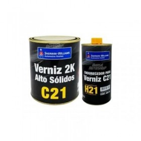 KIT VERNIZ ALTO SOLIDOS C21 2K (0,9L+0,45L) SHERWIN WILLIAMS - UND